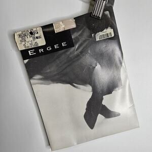 Vintage ERGEE #609 Control Top Silk & Sheer Ivory Size PA